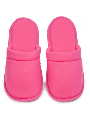 Pantufa Unissex De Algodão Chinelo Doméstico Confortável