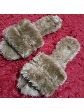 Pantufa Feminina De Pelúcia Macio Chinelo Confortável