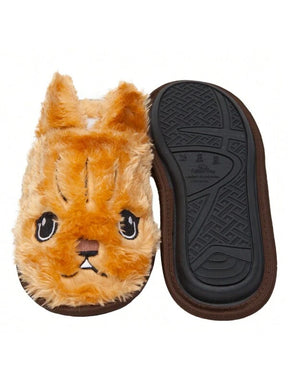 Pantufa De Pelúcia Antiderrapante Estampa Gato Desenho Animado