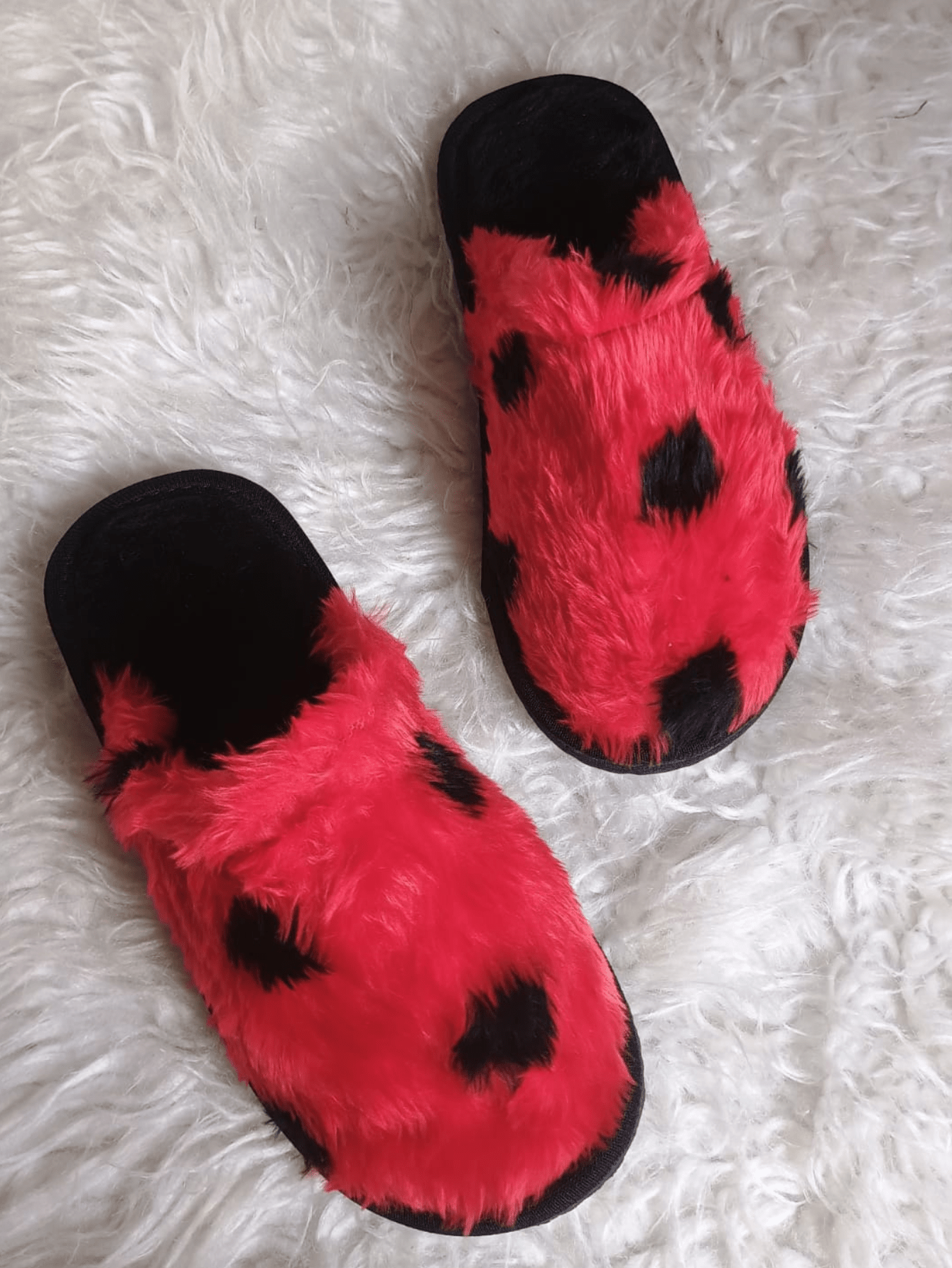 Pantufa de Pelúcia Estampado Chinelo Doméstico