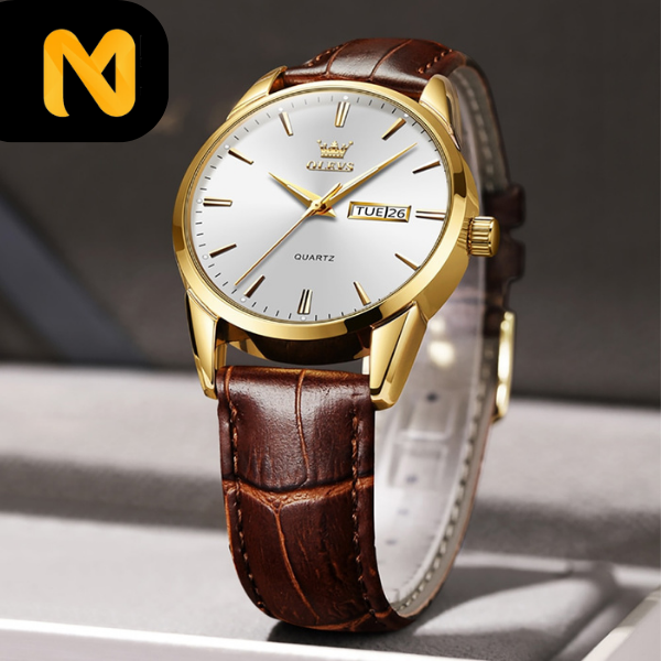 Relógio Masculino OLEVS Mens Quartz