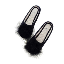 Pantufa Feminina Macia Veludo Pelúcia Super Macio Chinelo Antiderrapante