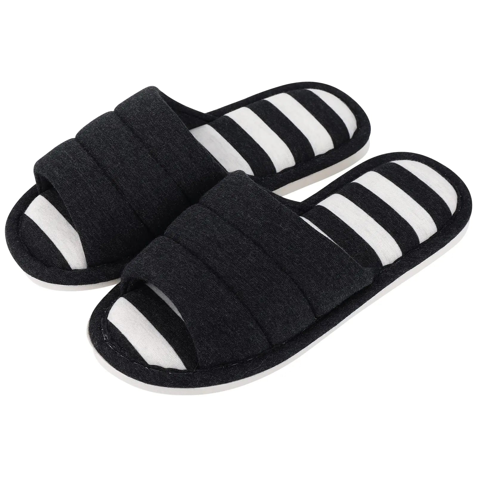 Pantufa Unissex De Algodão Macio Chinelo Doméstico Antiderrapante