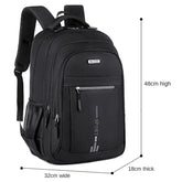 Mochila Escolar Masculina Impermeável Grande Espaçosa