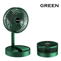 Mini Ventilador Elétrico Retrátil de Mesa Dobrável - Lojas Marinas