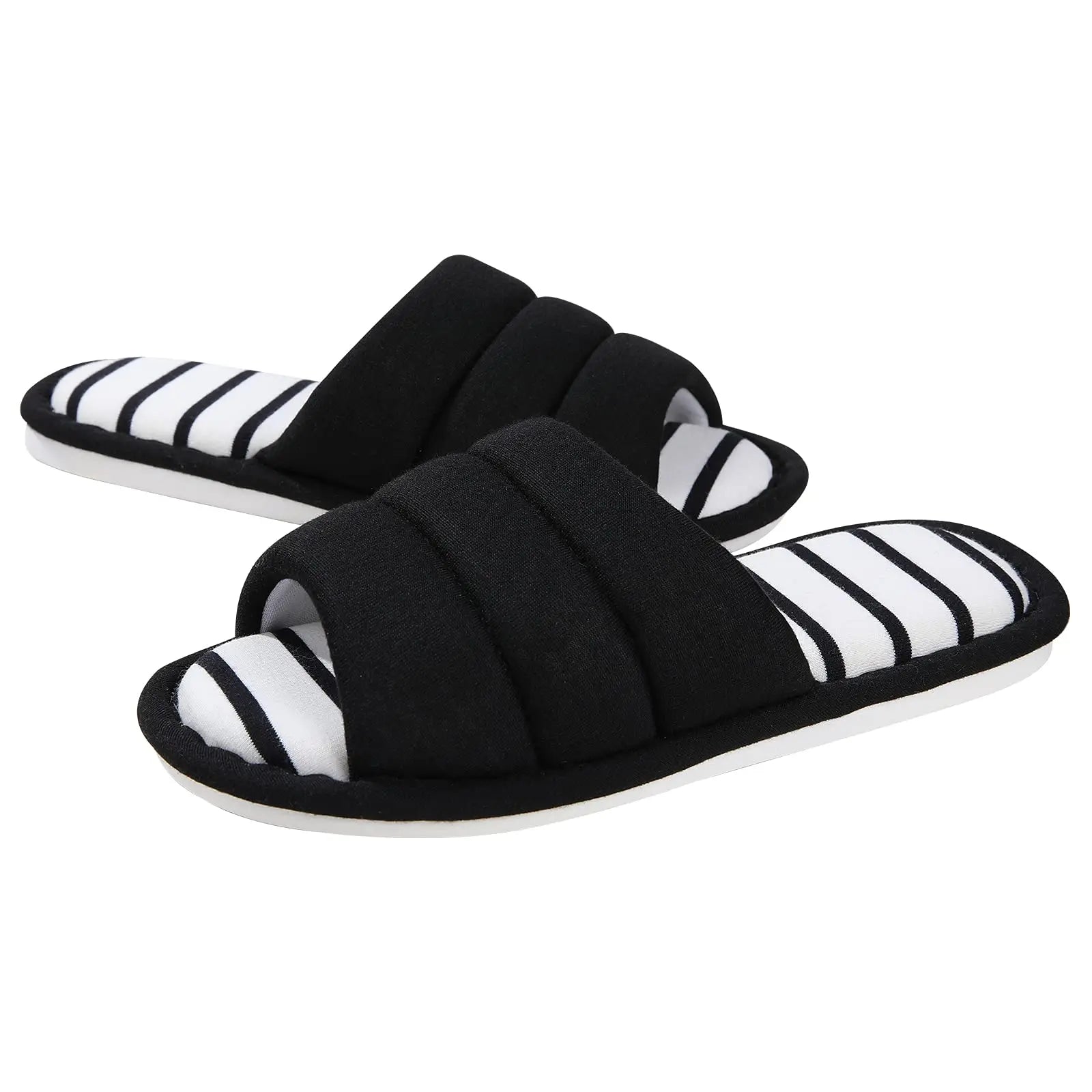 Pantufa Unissex De Algodão Macio Chinelo Doméstico Antiderrapante