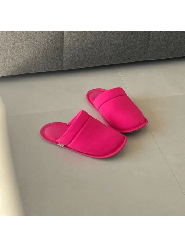 Pantufa Unissex De Algodão Chinelo Doméstico Confortável