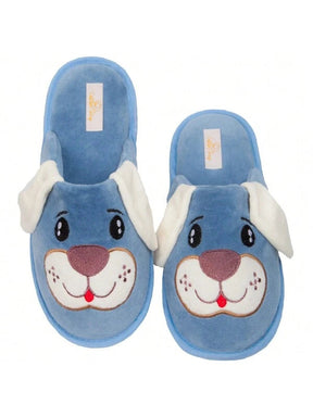 Pantufa Fofa Antiderrapante Design Desenho Animado Chinelo Doméstico