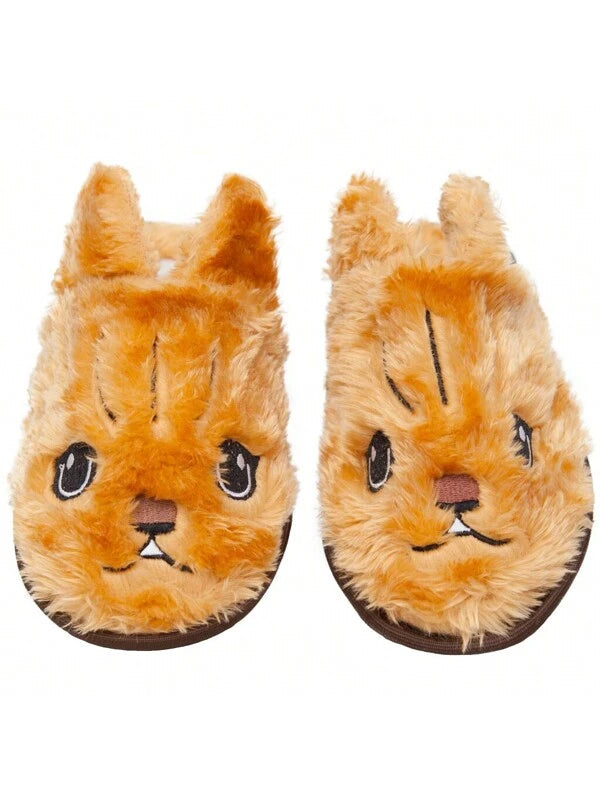 Pantufa De Pelúcia Antiderrapante Estampa Gato Desenho Animado