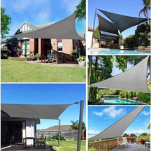 Toldo Portátil Impermeável Flexível e Resistente Com Proteção UV Triangular - Lojas Marinas