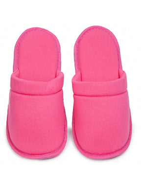 Pantufa Unissex De Algodão Chinelo Doméstico Confortável