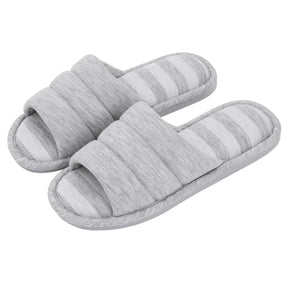 Pantufa Unissex Casual Chinelo Doméstico Leve De Algodão Com Espuma