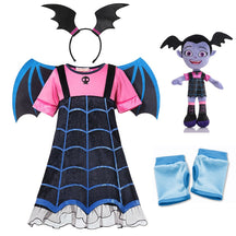 Vestido Fantasia Infantil Vampirina e Acessório de Brinde Exclusivo